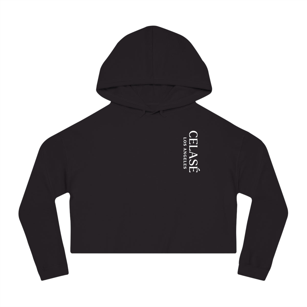 Cropped Graphic Hoodie