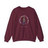 CELASÉ Graphic Logo Crewneck Sweatshirt