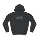 Print Logo Drawstring Hoodie
