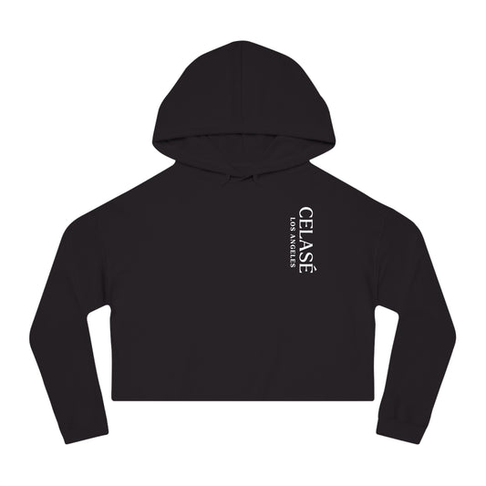 Cropped Graphic Hoodie