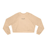 Cropped Fleece Sweatshirt