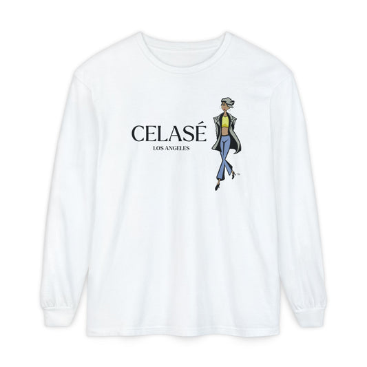 Lady Graphic Long Sleeve T-Shirt